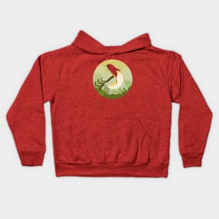 Bird Of paradise v.2 Kids Hoodie